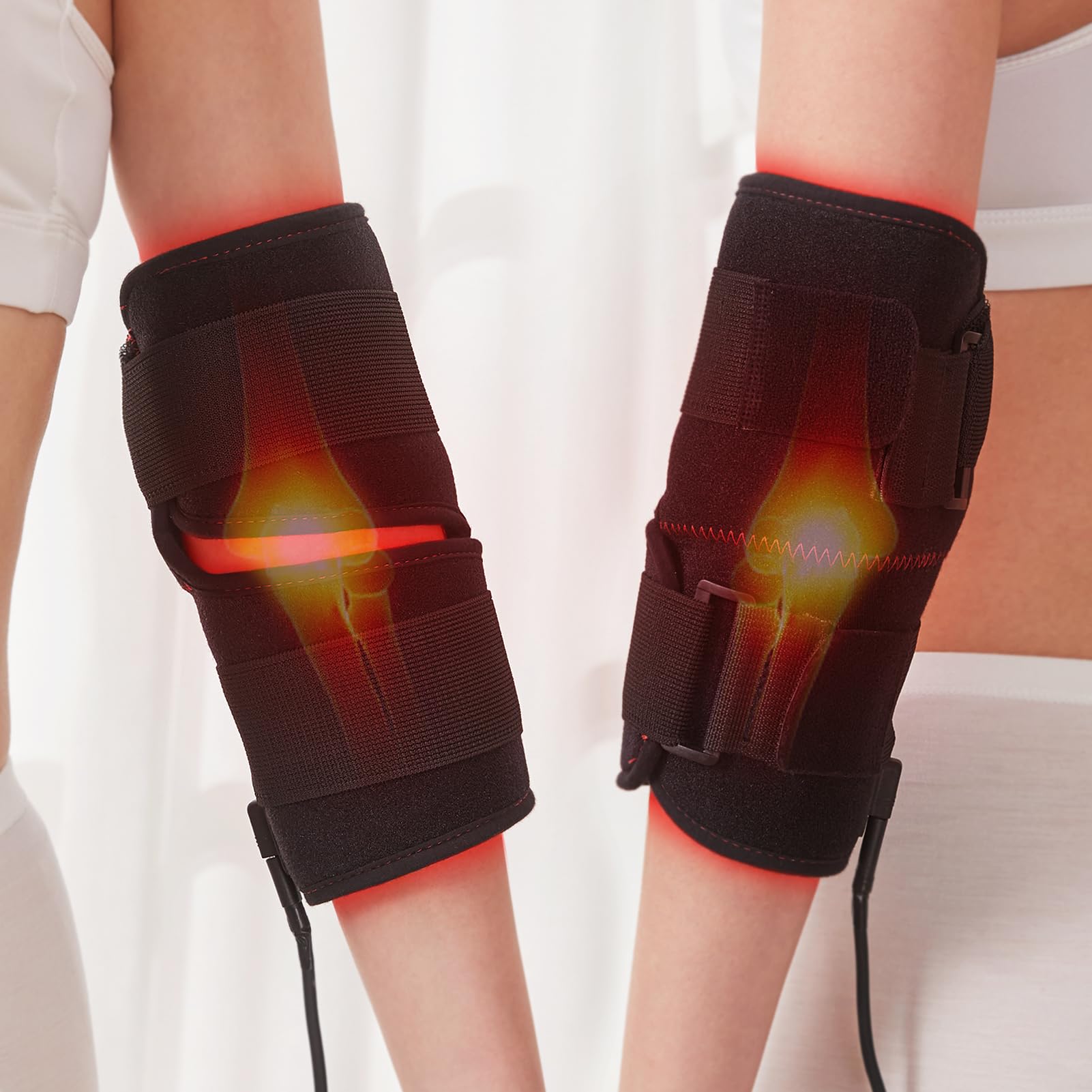 JOBYNA Red and I.nfrared L.ight T.herapy for Elbow Wrap, 850nm Near I.nfrared L.ight & 660nm