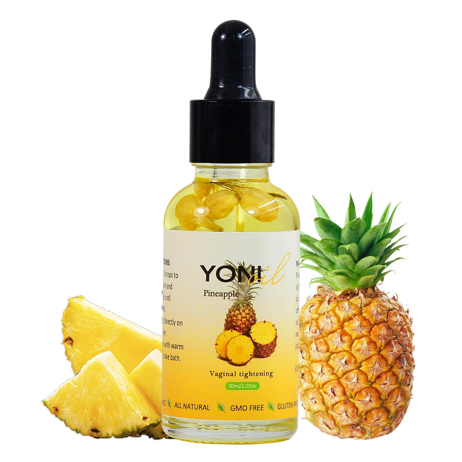 Aromlife Pineapple Feminine Oil Essential Yoni Oil, for Women Ph Balance and Wetness Vaginal Aromlife