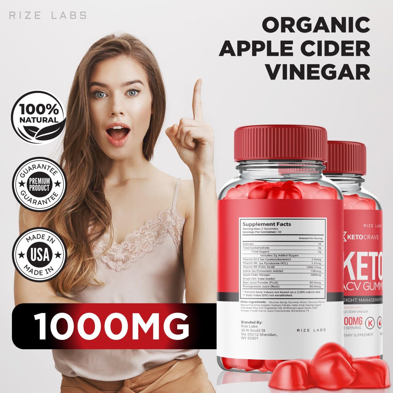Keto Crave Gummies - Keto Crave ACV Gummies, Keto Crave for Advanced Weight Loss rize labs