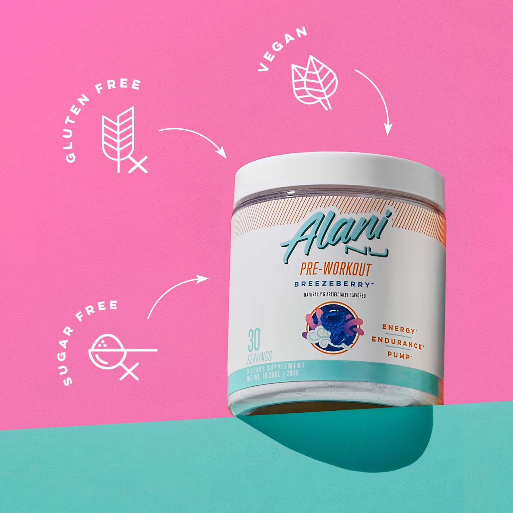 Alani Nu Pre Workout Powder | Amino Energy Boost | Endurance Supplemen