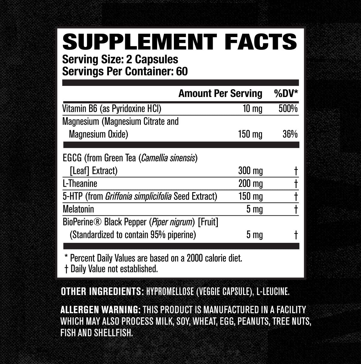 Jacked Factory Lean PM Night Time Body Support and Sleep Aid Supplement - Sleep Sup Jacked Factory