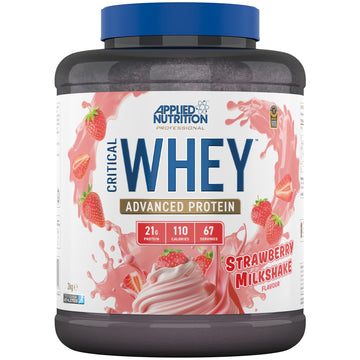 Applied Nutrition Critical Whey Protein Powder 2kg - High Protein Powder, Protein Milkshake Applied Nutrition