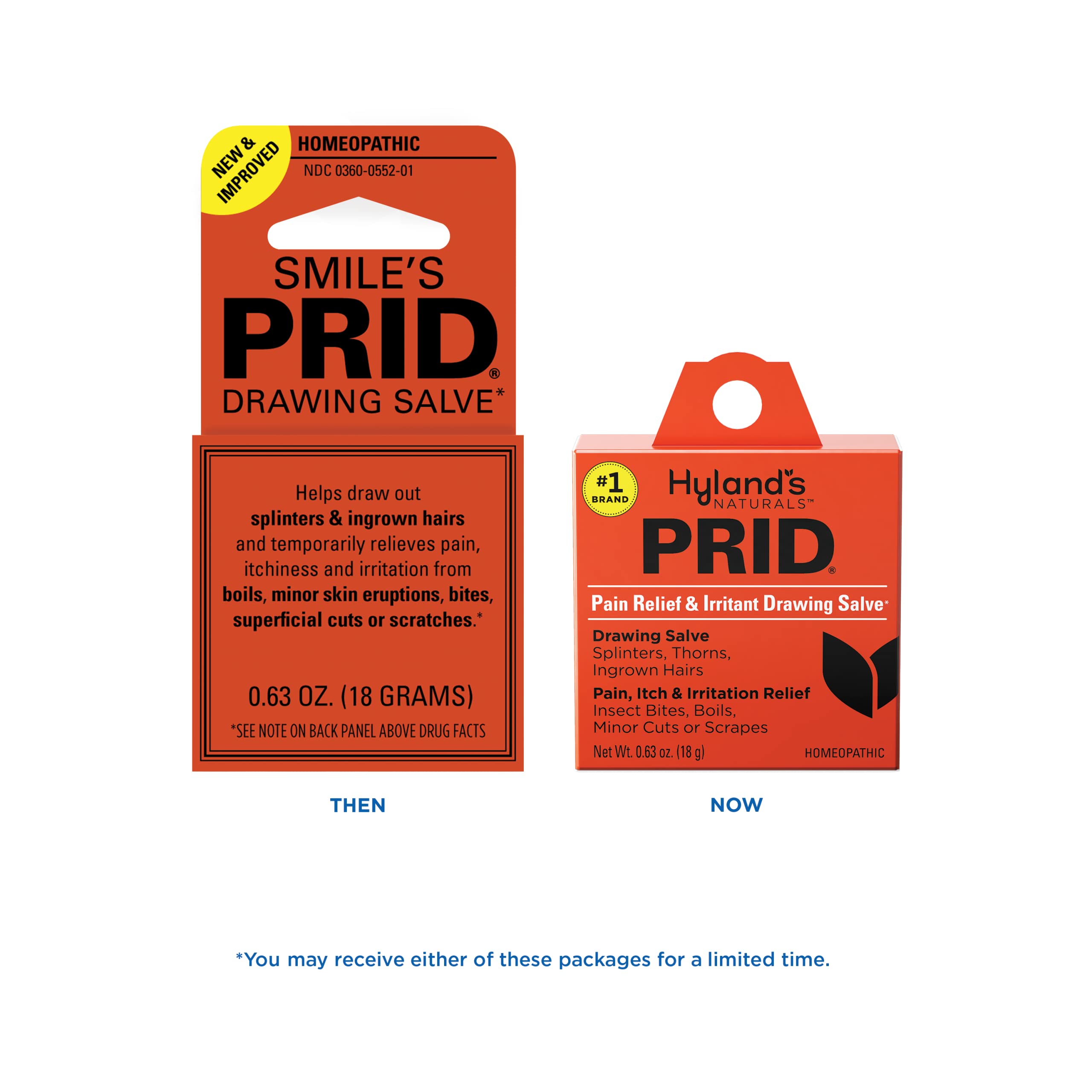 Hyland's PRID Drawing Salve Naturals (2 Pack) Hyland's