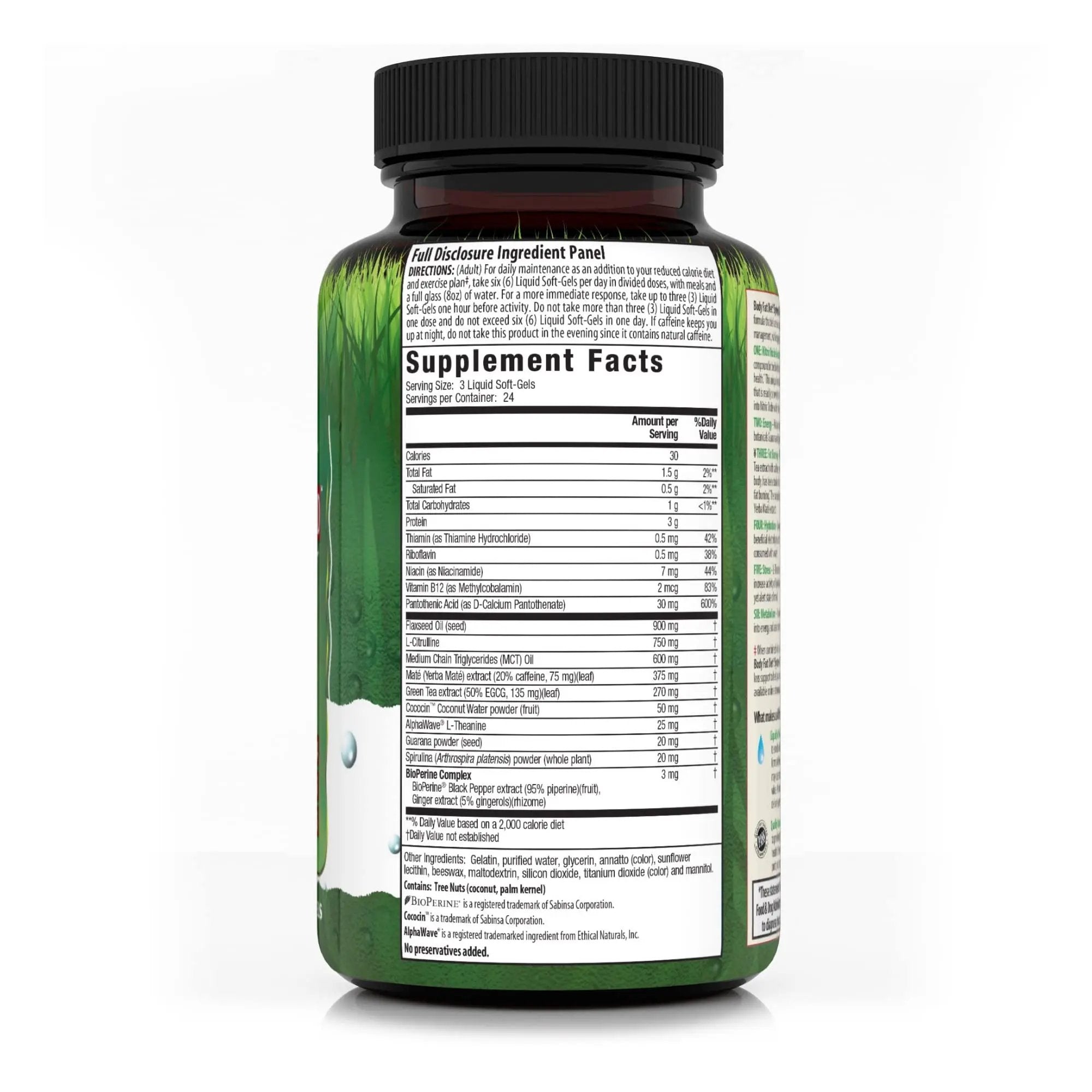 Irwin Naturals Body Fat Diet System-Six RED - 72 Liquid Soft-Gels, Pack of 2 - 6-in-1 Formula for Weight Management with Nitric Oxide Booster - 48 Total Servings