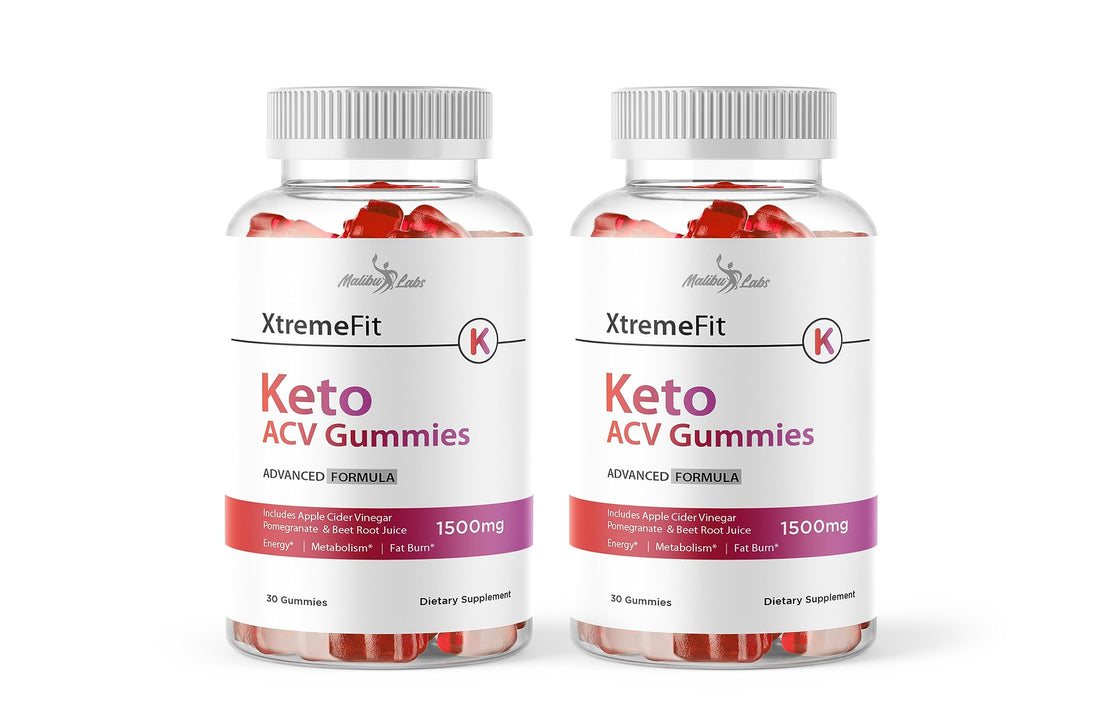 XtremeFit Keto ACV Gummies Weight Loss - 1500mg Once a Day, Strong Time Released 
