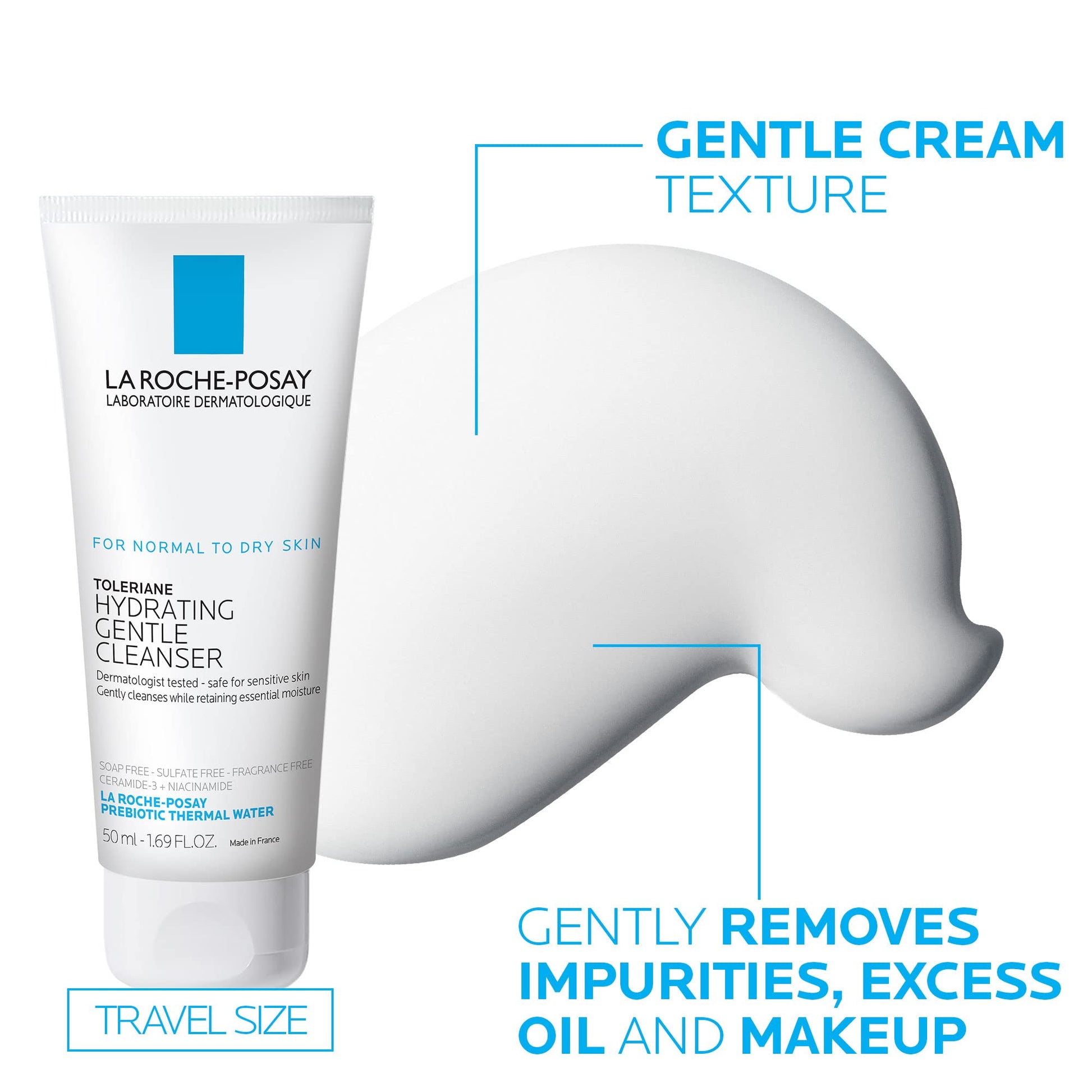La Roche-Posay Toleraine Skin Care Set | Double Repair Face Moisturizer La Roche-Posay