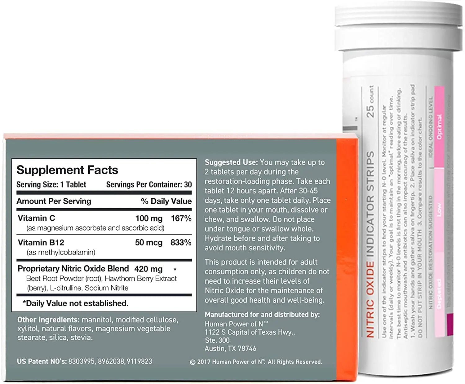humanN Neo40 Daily & Nitric Oxide Indicator Strips