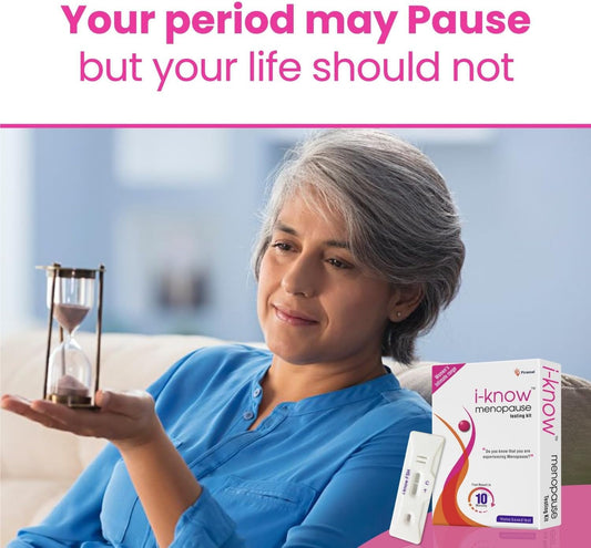 ZOZO Menopause testing kit | For women facing menopause symptoms like hot flashes, night sweats, mood swings