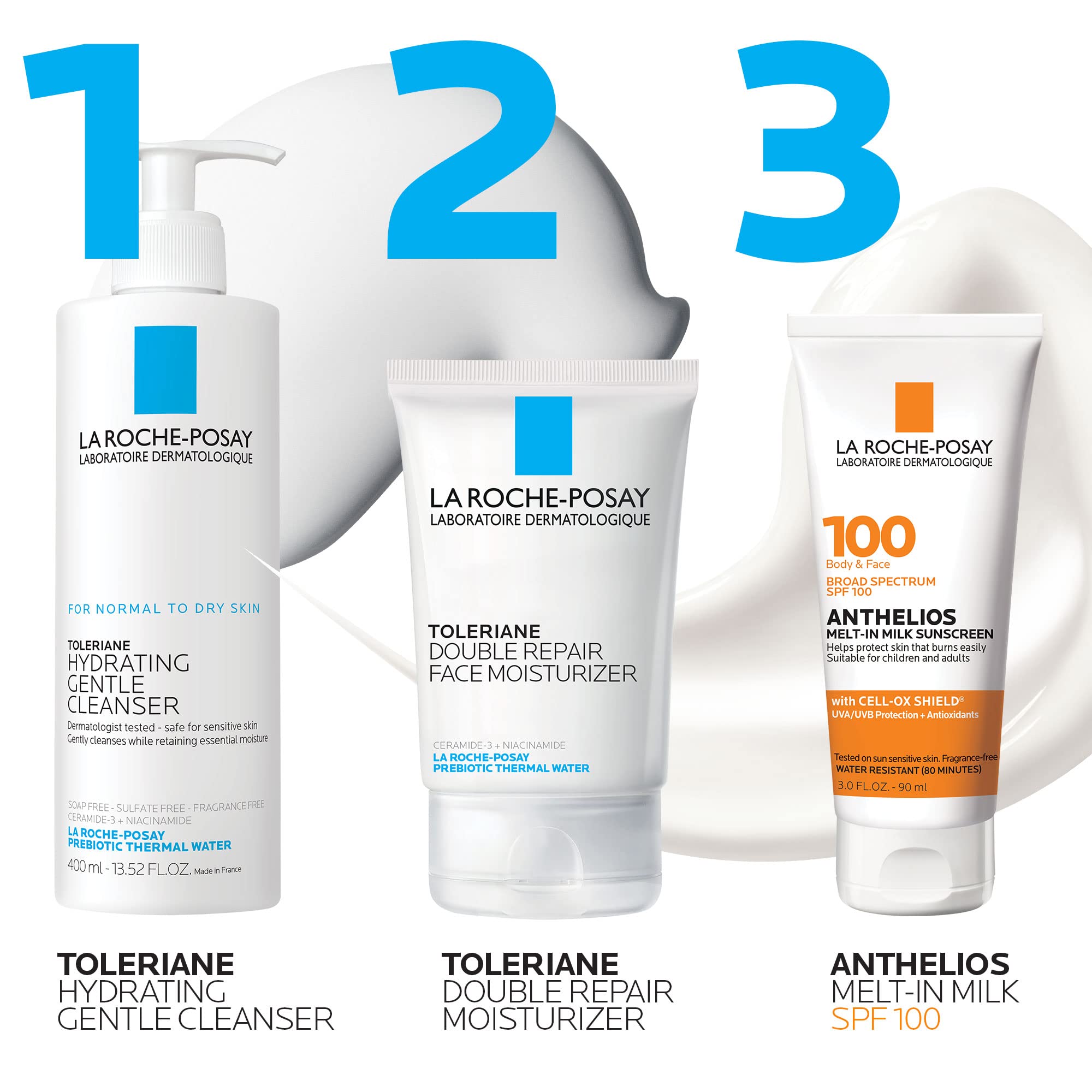 La Roche-Posay Anthelios Melt-in Milk Body & Face Sunscreen Lotion Broad La Roche-Posay