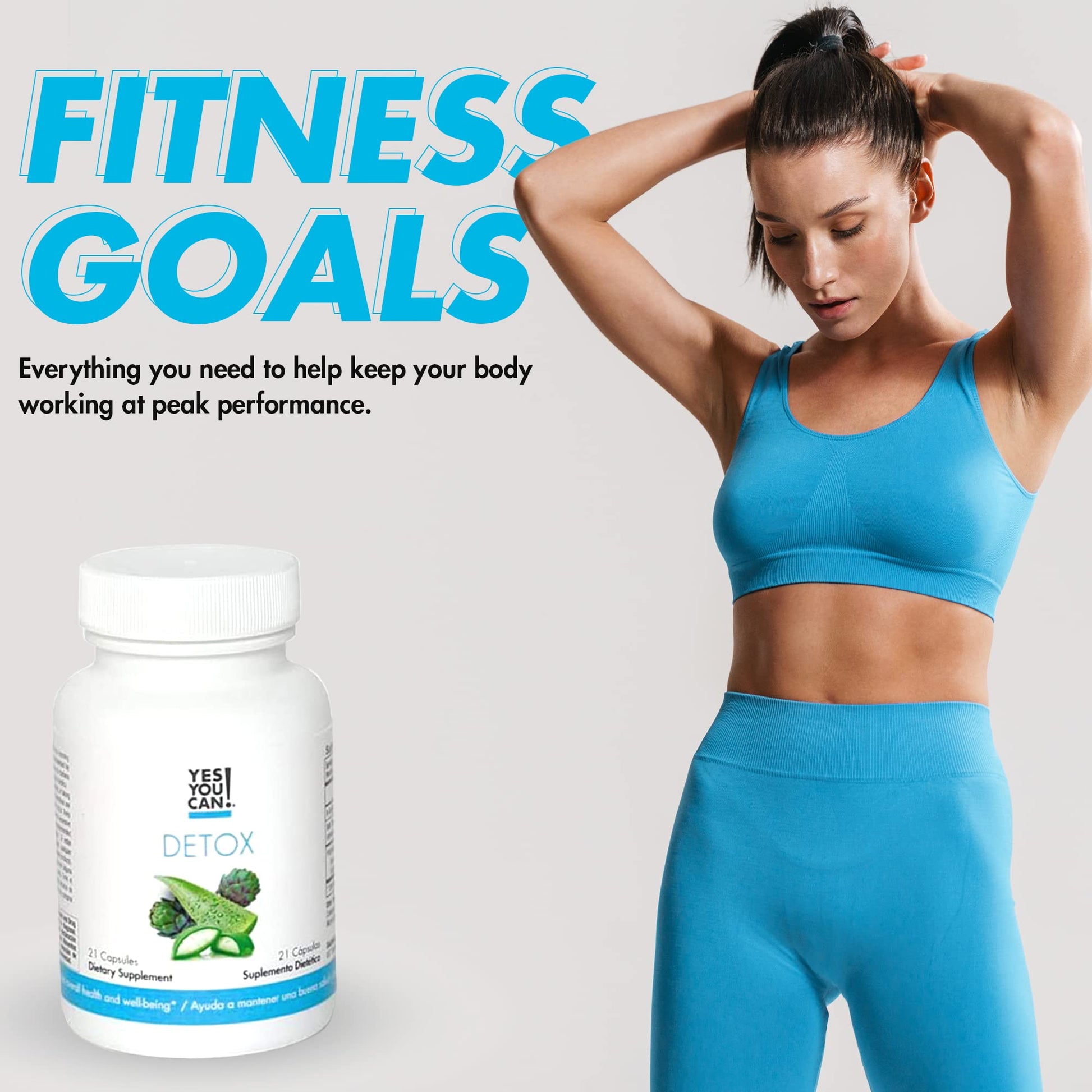 Yes You Can! Natural Detox Cleanse - Daily Cleanse Supplement for Men & Women Yes You Can!