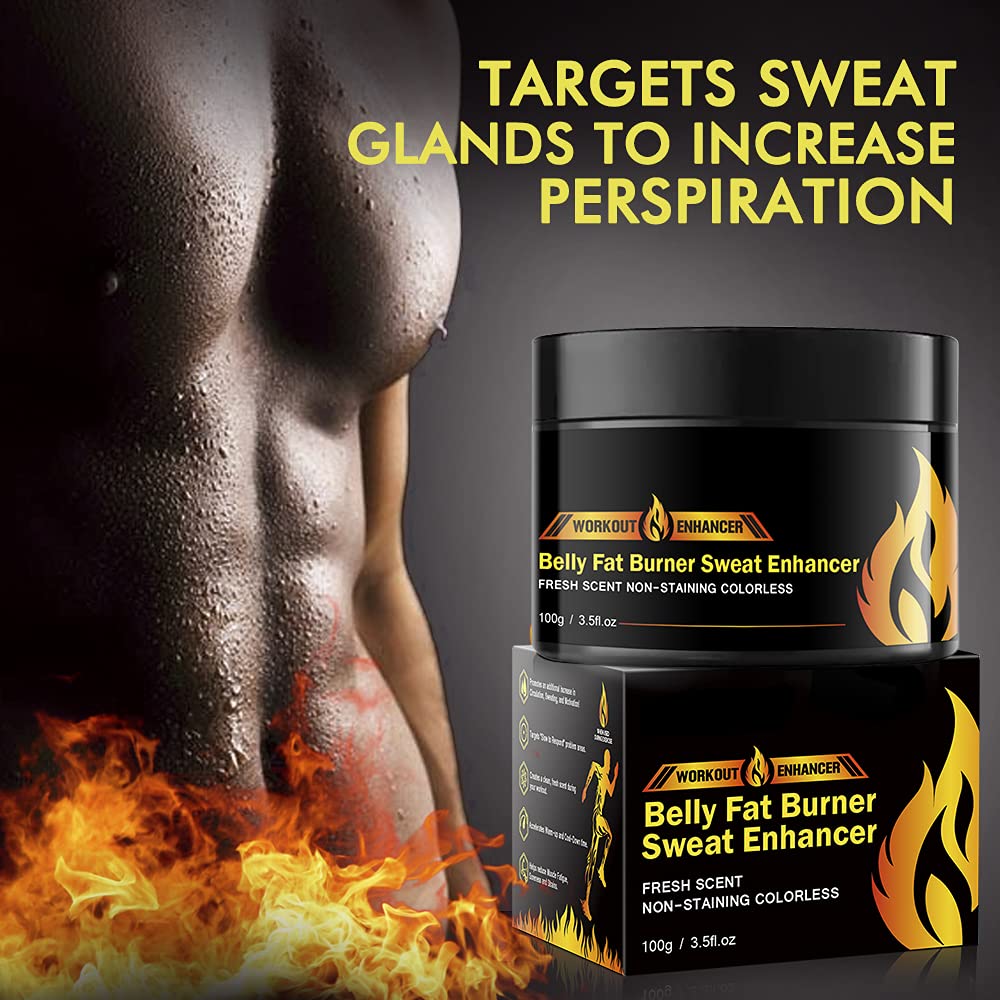 Hot Cream 2Pack, Fat Burning Cream for Belly, Natural Sweat Workout Enhancer Gel QIUBITE