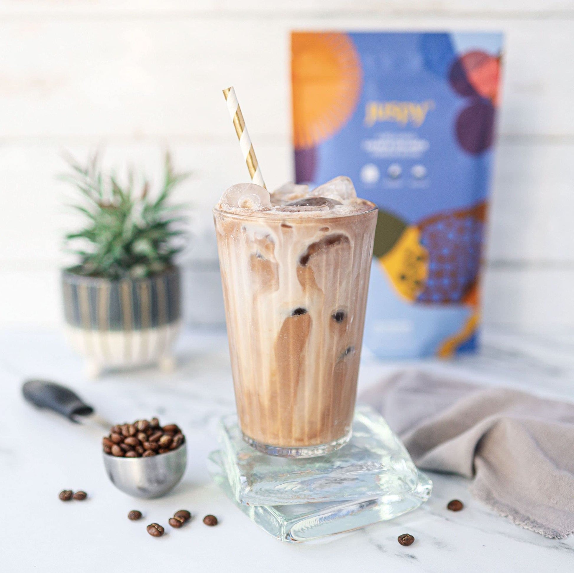 Juspy Premium Marine Collagen Powder + High Protein Cacao Superfood Blend Juspy