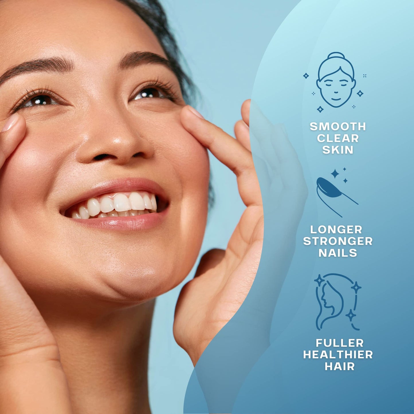 CORREXIKO Marine Collagen Pills, High Strength 2200mg Anti-Ageing Tablets