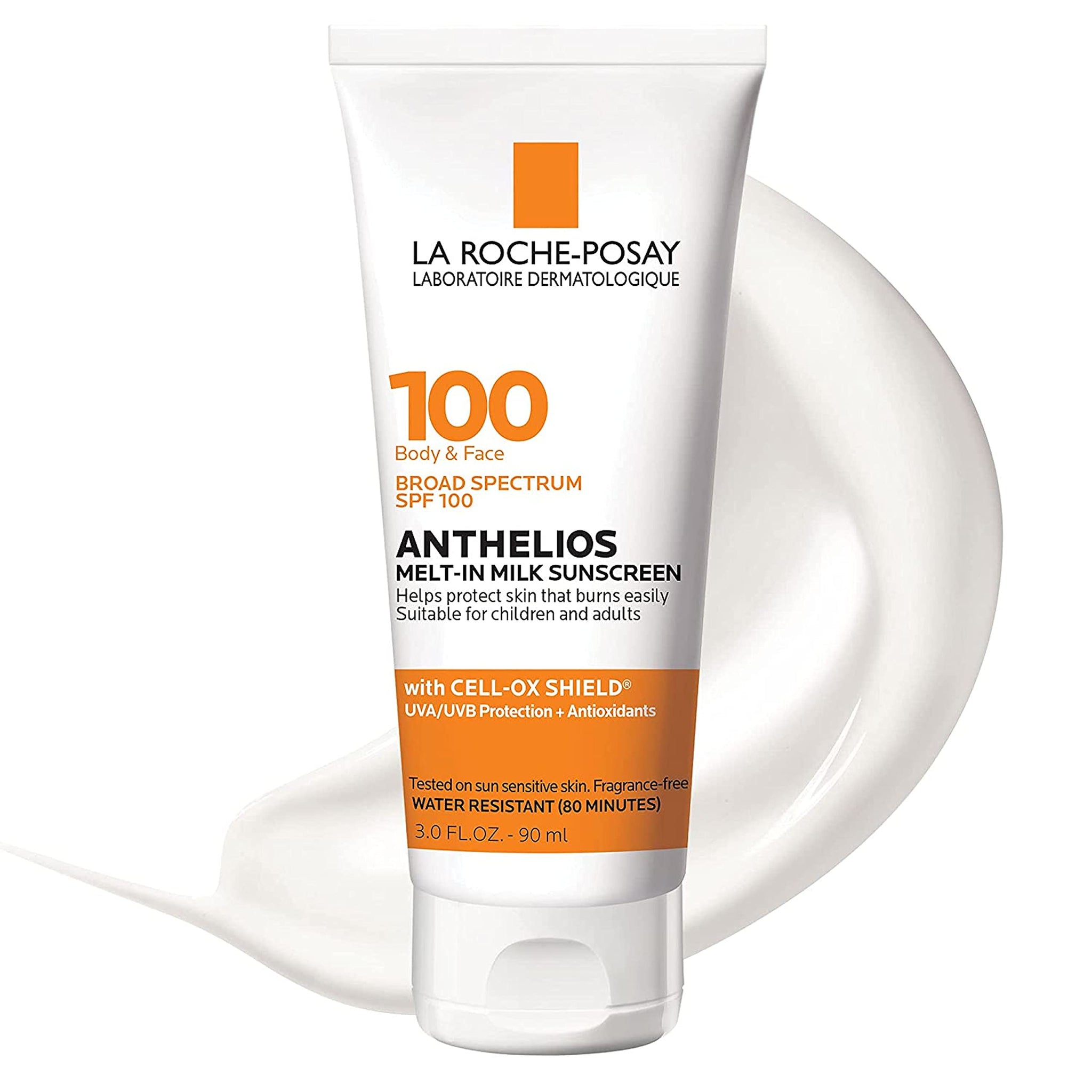 La Roche-Posay Anthelios Melt-in Milk Body & Face Sunscreen Lotion Broad La Roche-Posay