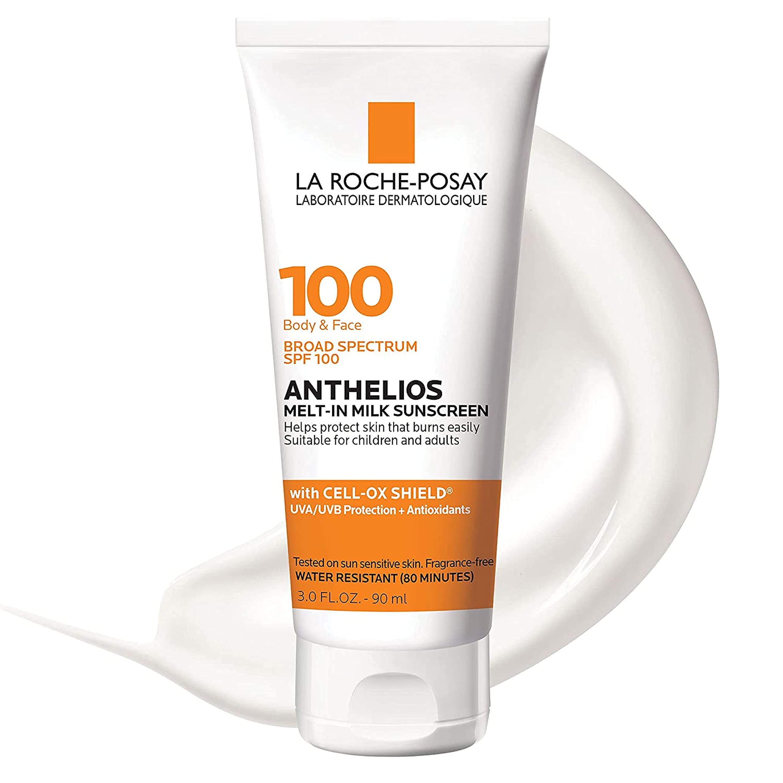 La Roche-Posay Anthelios Melt-in Milk Body & Face Sunscreen Lotion Broad La Roche-Posay