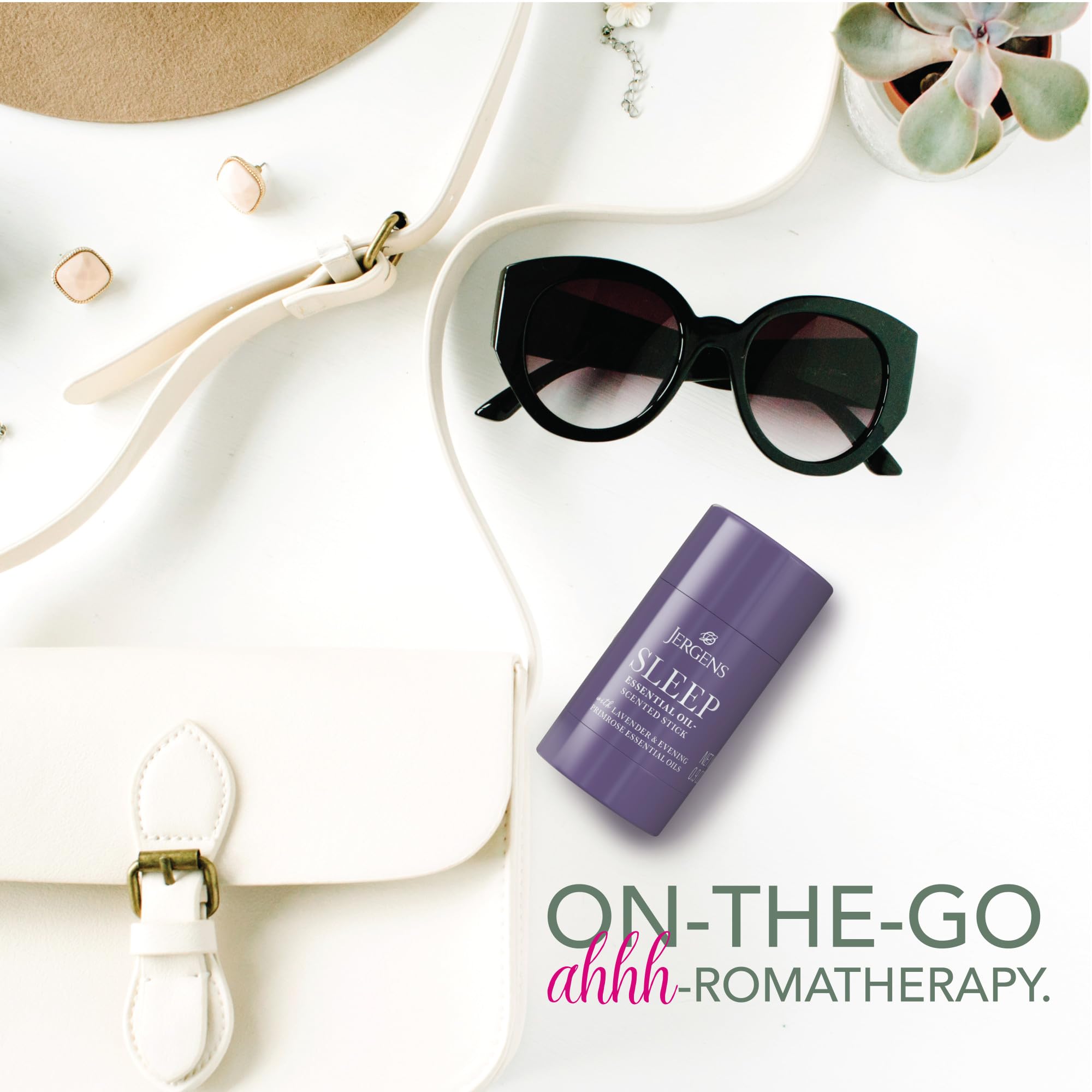 Jergens Sleep Stick Restful Blend Essential Oil Balm, Aromatherapy Jergens