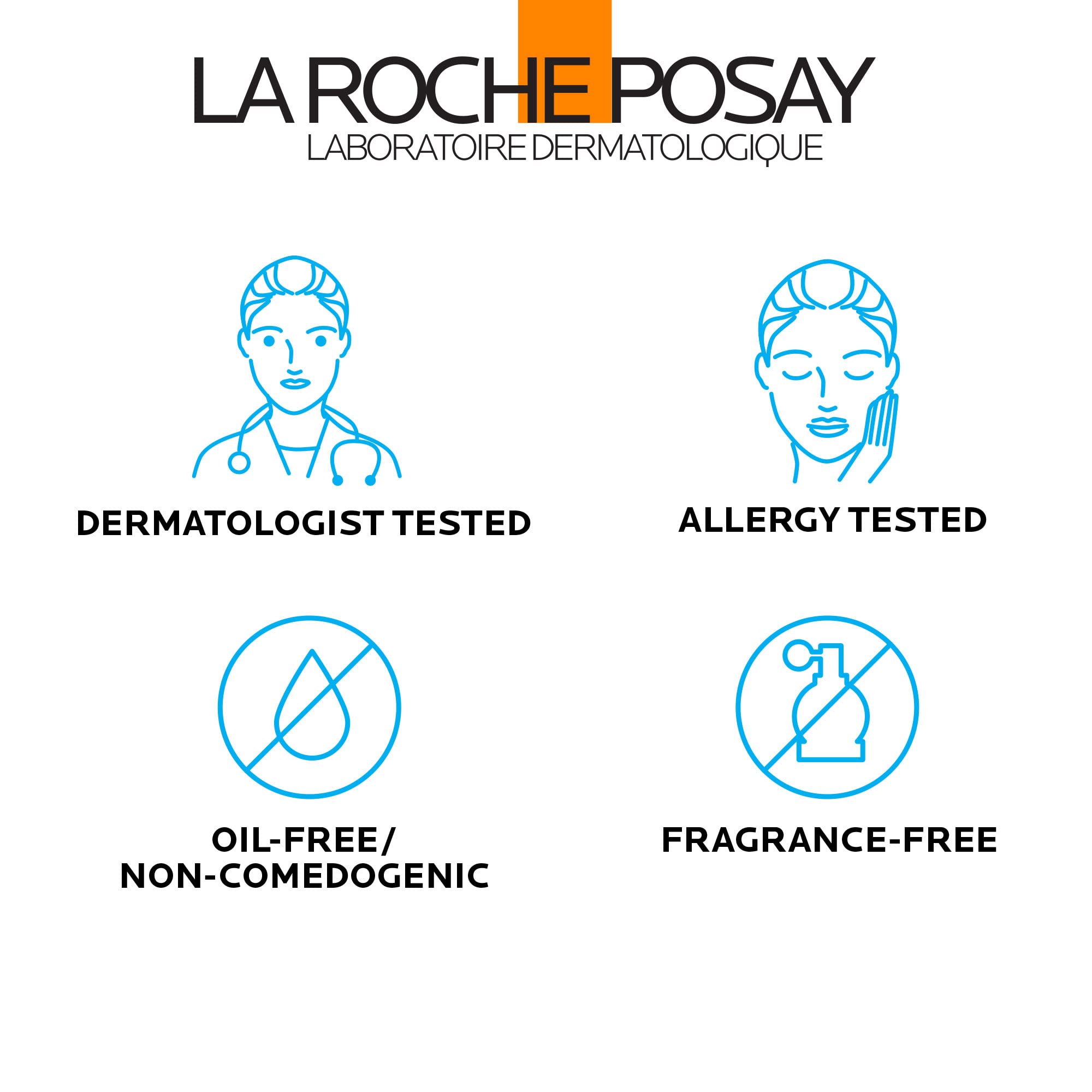 La Roche-Posay Anthelios Clear Skin Dry Touch Sunscreen SPF 60, Oil Free La Roche-Posay