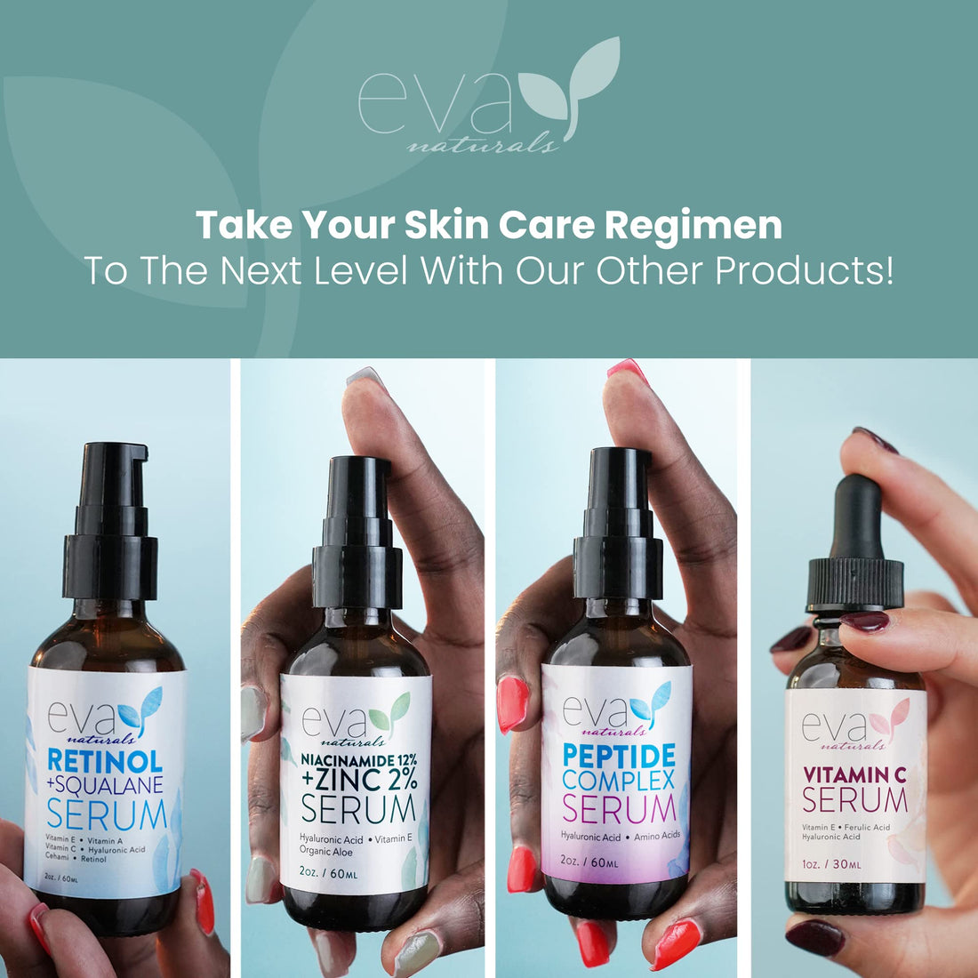 Vitamin C Serum for Face - Vitamin C Facial Serums with Hyaluronic Acid, Retinol