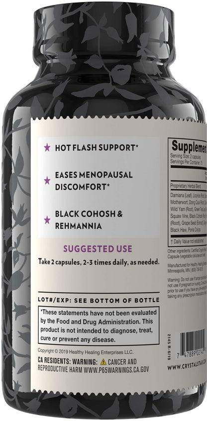 Crystal Star Estro G Balance Supplement (150 Capsules) – Herbal Menopause Support