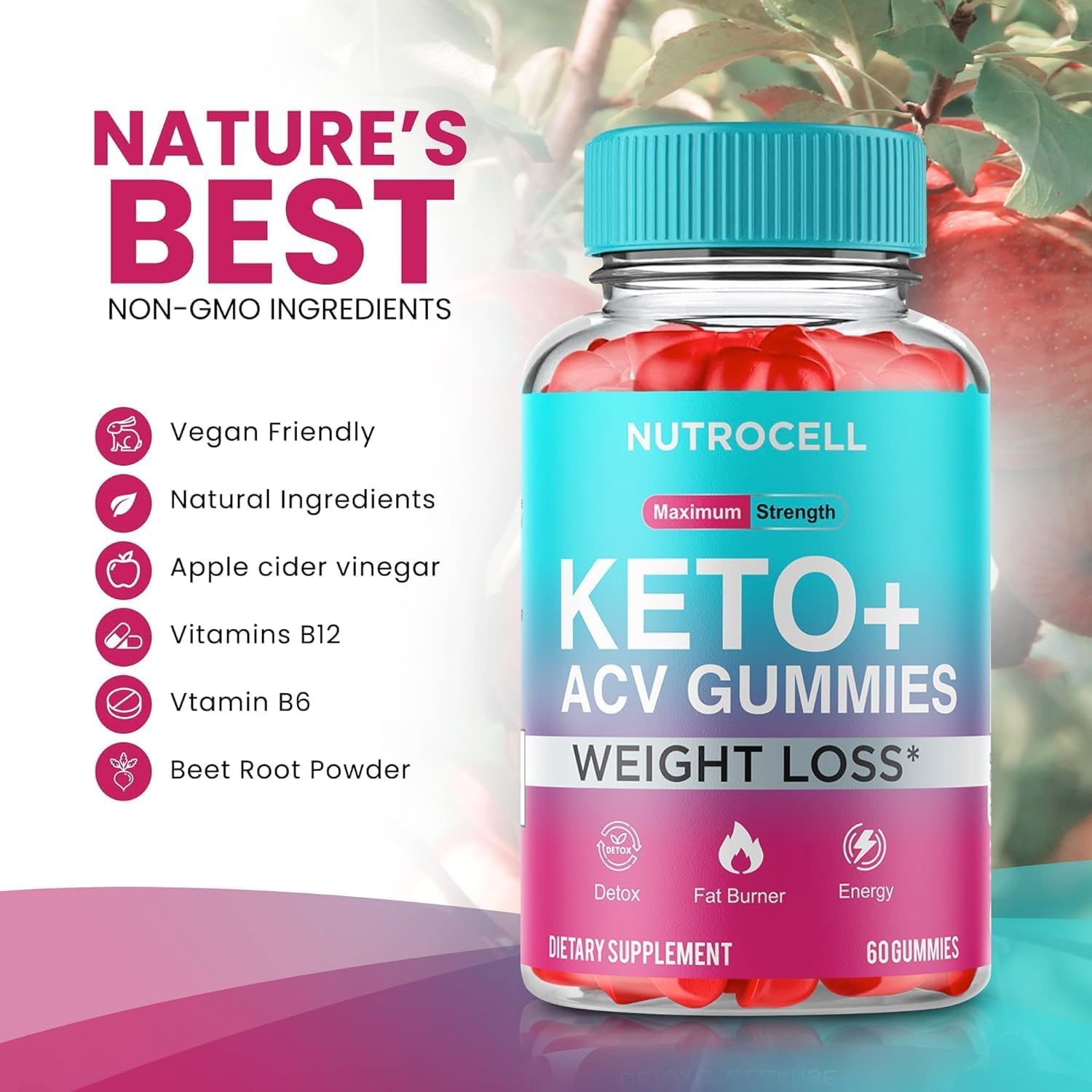 Keto ACV Gummies - Keto Apple Cider Vinegar Gummies - Advanced Weight Loss SHAPEMODE