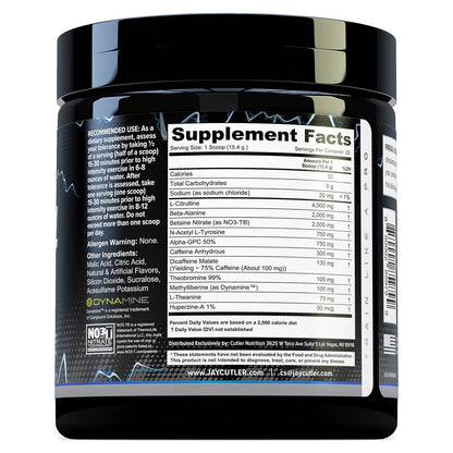 Cutler Nutrition High Stim Pre Workout Powder Prevail Rush Preworkout for Men & Women