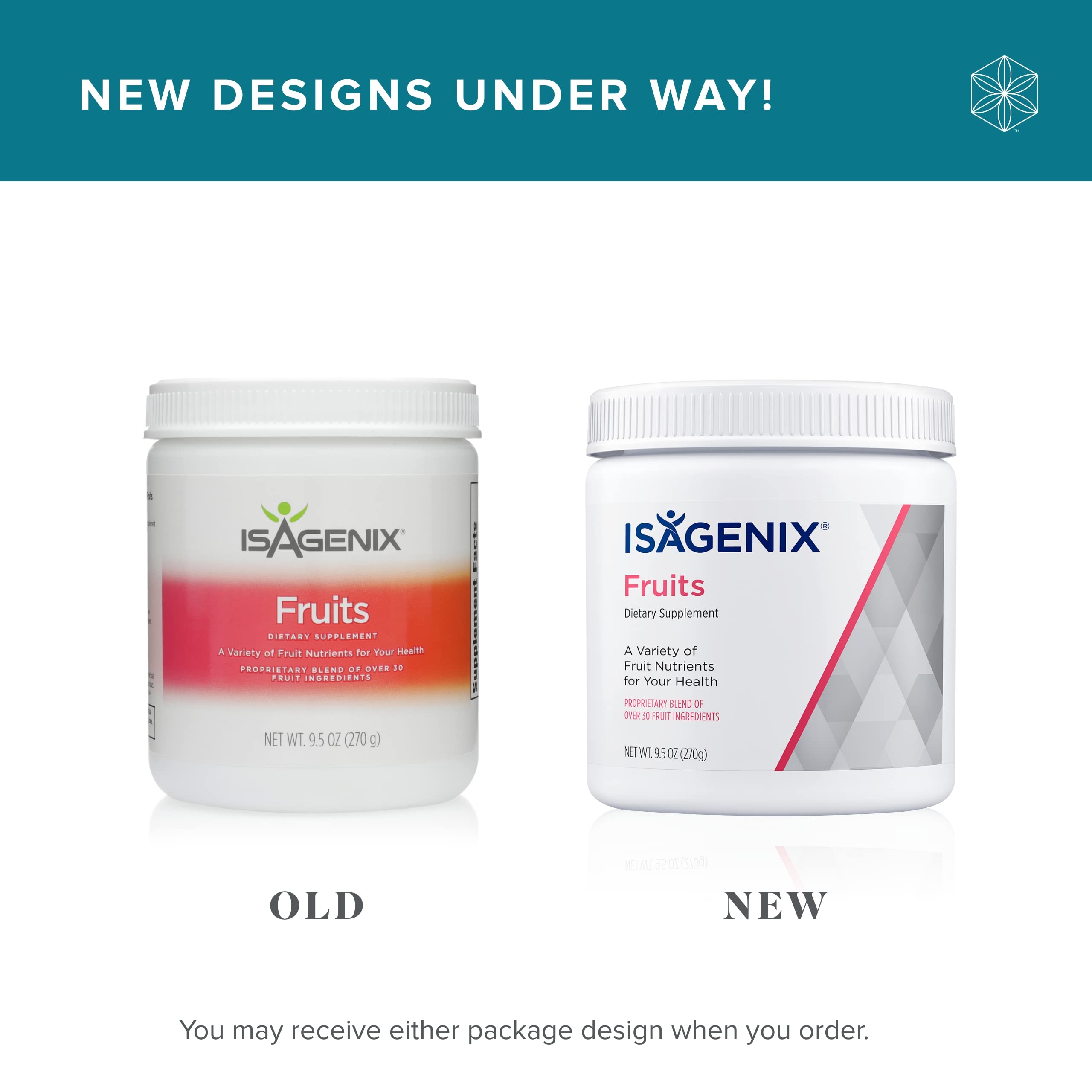 Isagenix Fruits - Phytonutrient & Superfruits Drink Mix - Health Support Supplement Isagenix