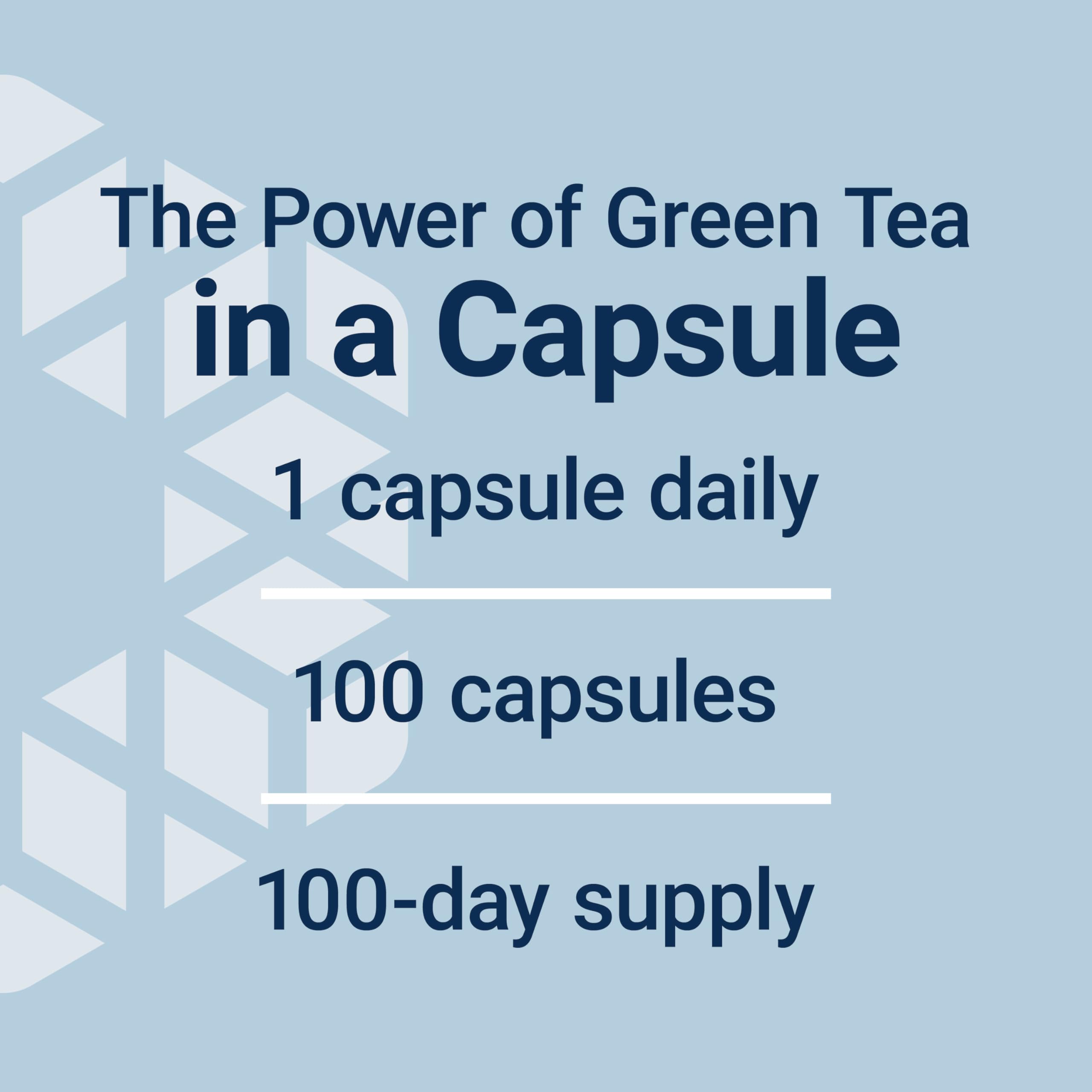 Life Extension Decaffeinated Mega Green Tea Extract – Polyphenol-Rich, Cell Health Life Extension