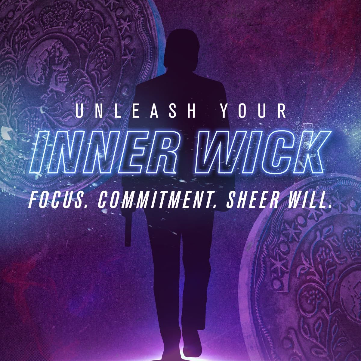 Jacked Factory X John Wick - Wick Mode Pre Workout Powder - Intense Energy Jacked Factory