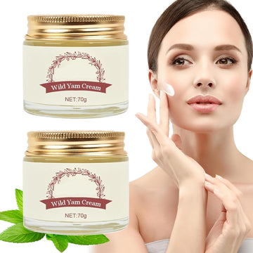 2PCS Wild Yam Cream, Hormone Balance for Women, Wild Yam Cream Organic for Women Promoting