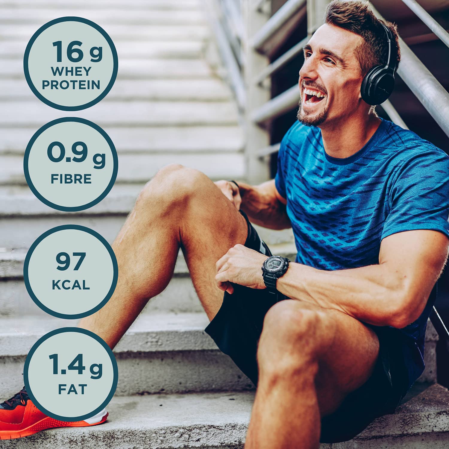 Kinetica Lean Protein Powder, Low Calorie, Grass Fed Whey, 72 Servings, Smooth Chocolate, 1.8kg Kinetica