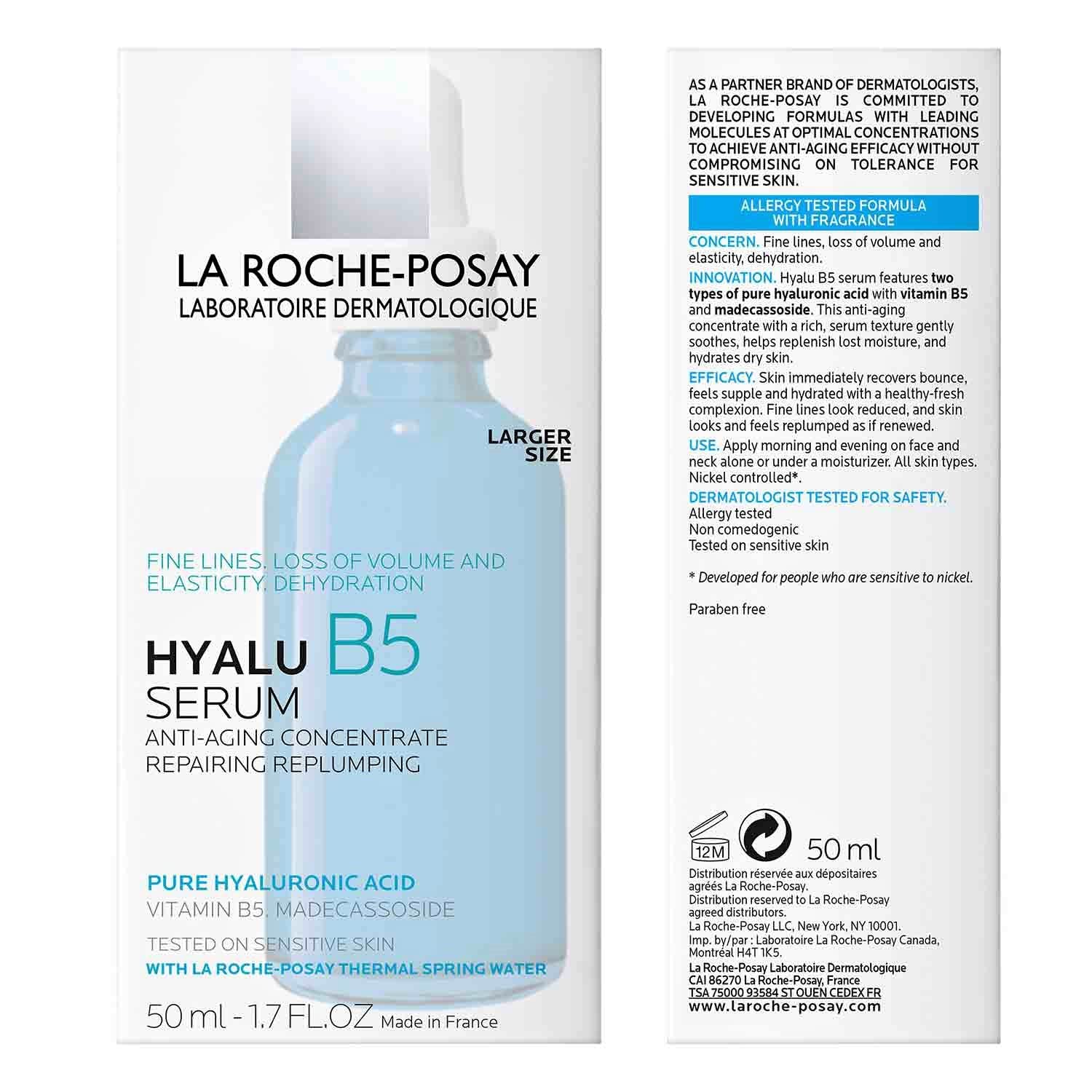 La Roche-Posay Hyalu B5 Pure Hyaluronic Acid Serum for Face La Roche-Posay