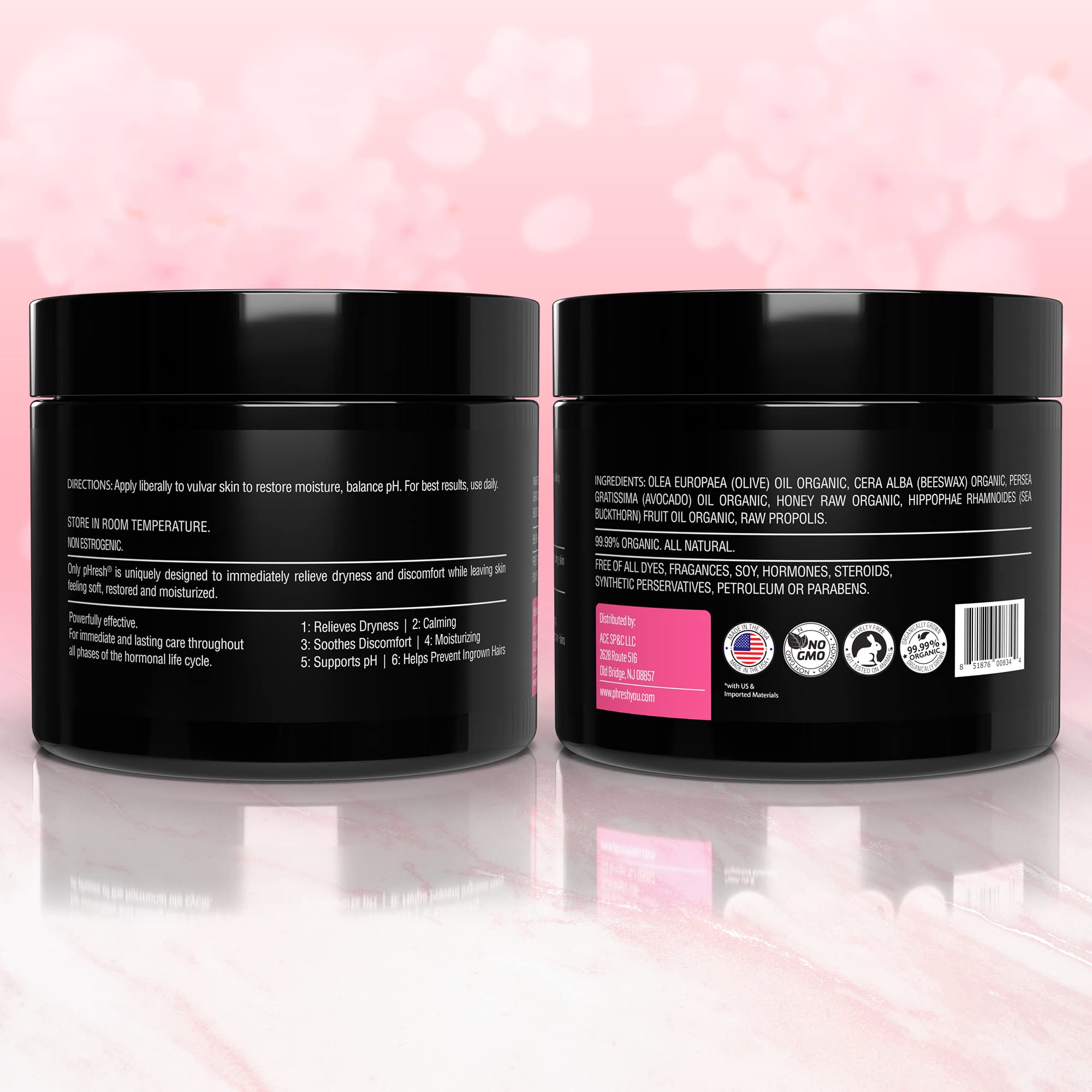 ACE NUTRITION Feminine Care Vaginal Balm – Organic Soothing Vulva Balm for Women ACE NUTRITION