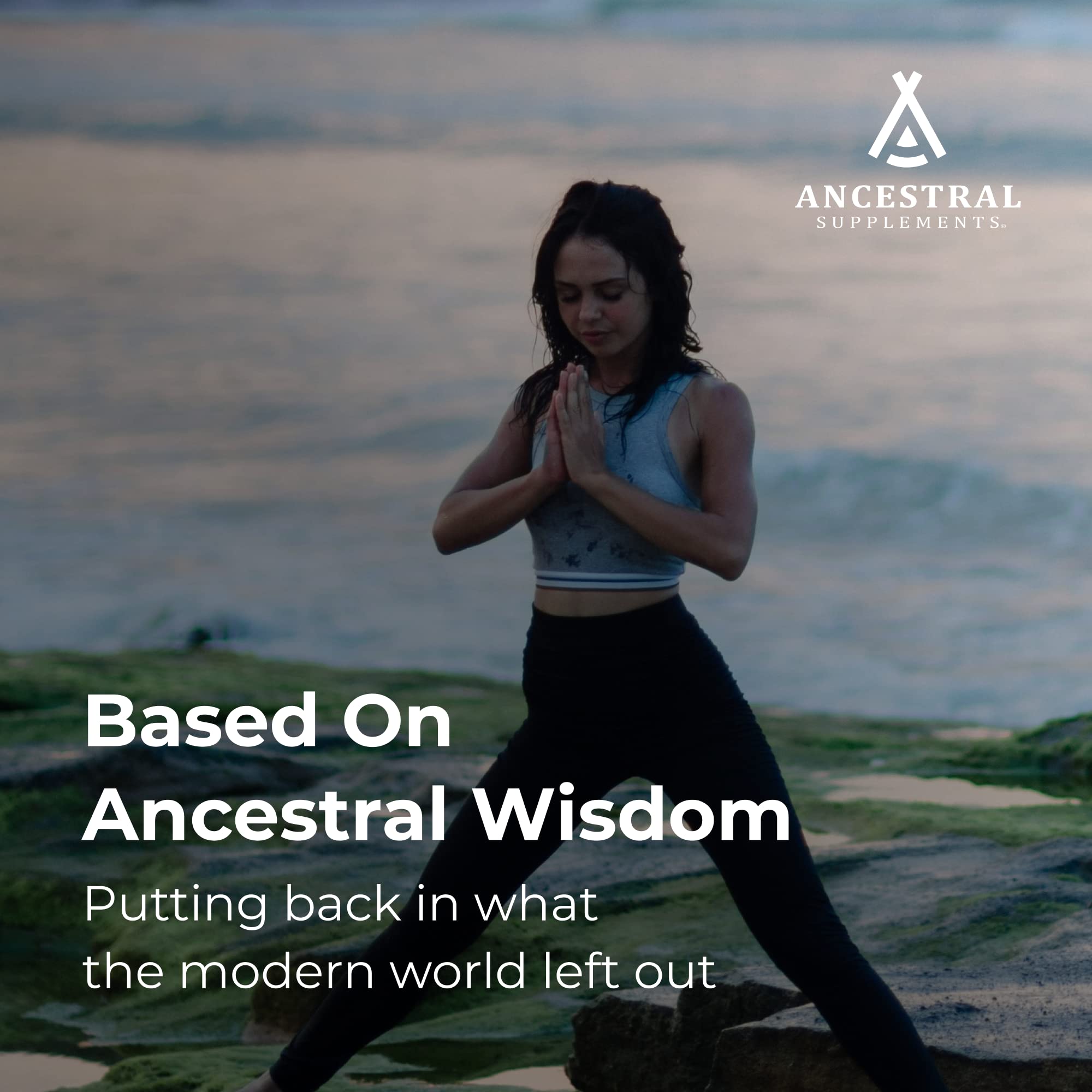 Ancestral Supplements Grass Fed Beef Colostrum Supplement, 3000 mg, 180 Capsules Ancestral Supplements