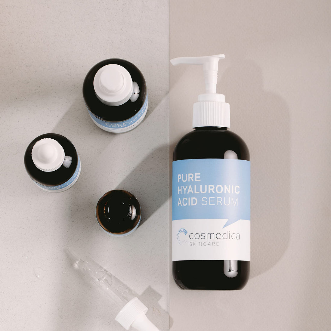 Hyaluronic Acid Serum for Skin 100% Pure-Anti-Aging Serum - Intense Hydration