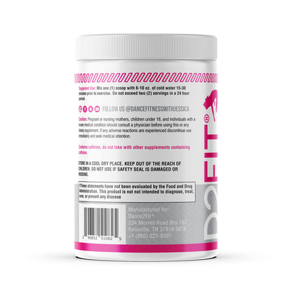 D2Fit (by Jessica Bass Women’s Pre Workout Multi Collagen (2.5g) + Biotin (150mcg)