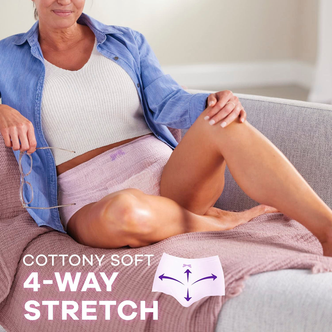 Always Discreet Adult Incontinence & Postpartum Underwear for Women Always Discreet