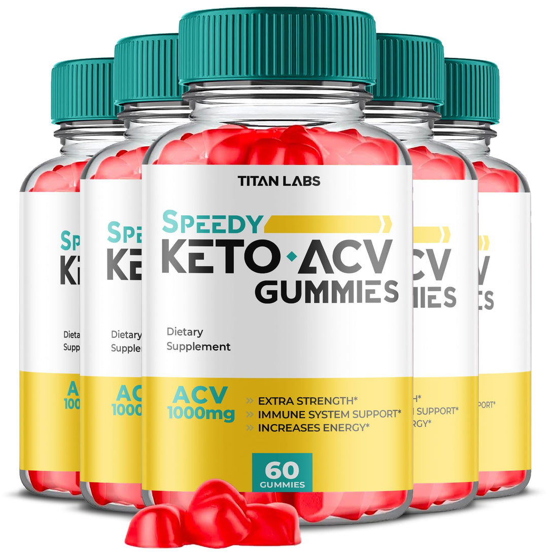 (5 Pack) Speedy Keto ACV Gummies Advanced Weight Loss, Speedy Keto ACV Gummies