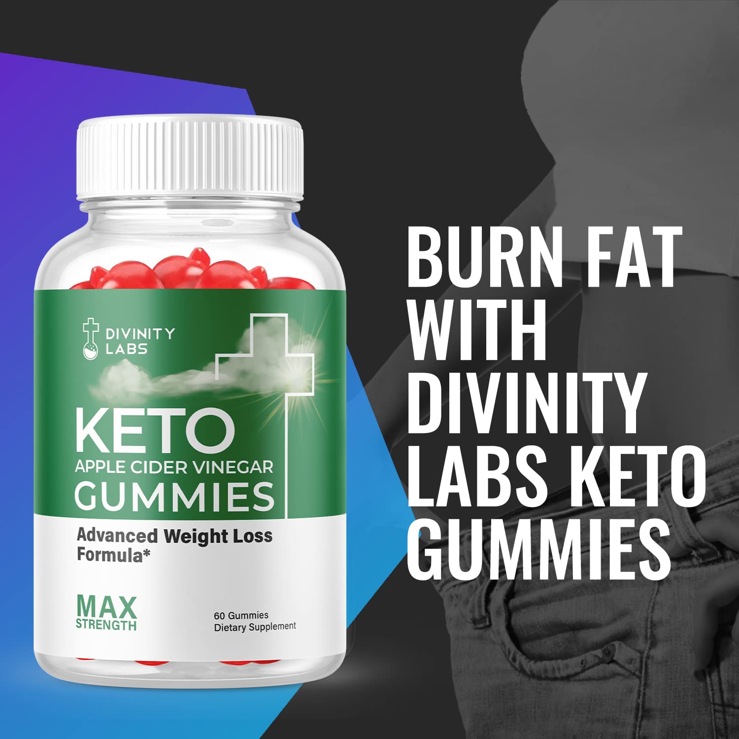 Ark Labs Divinity Labs Keto ACV Gummies, Gummies (3 Pack) Ark Labs