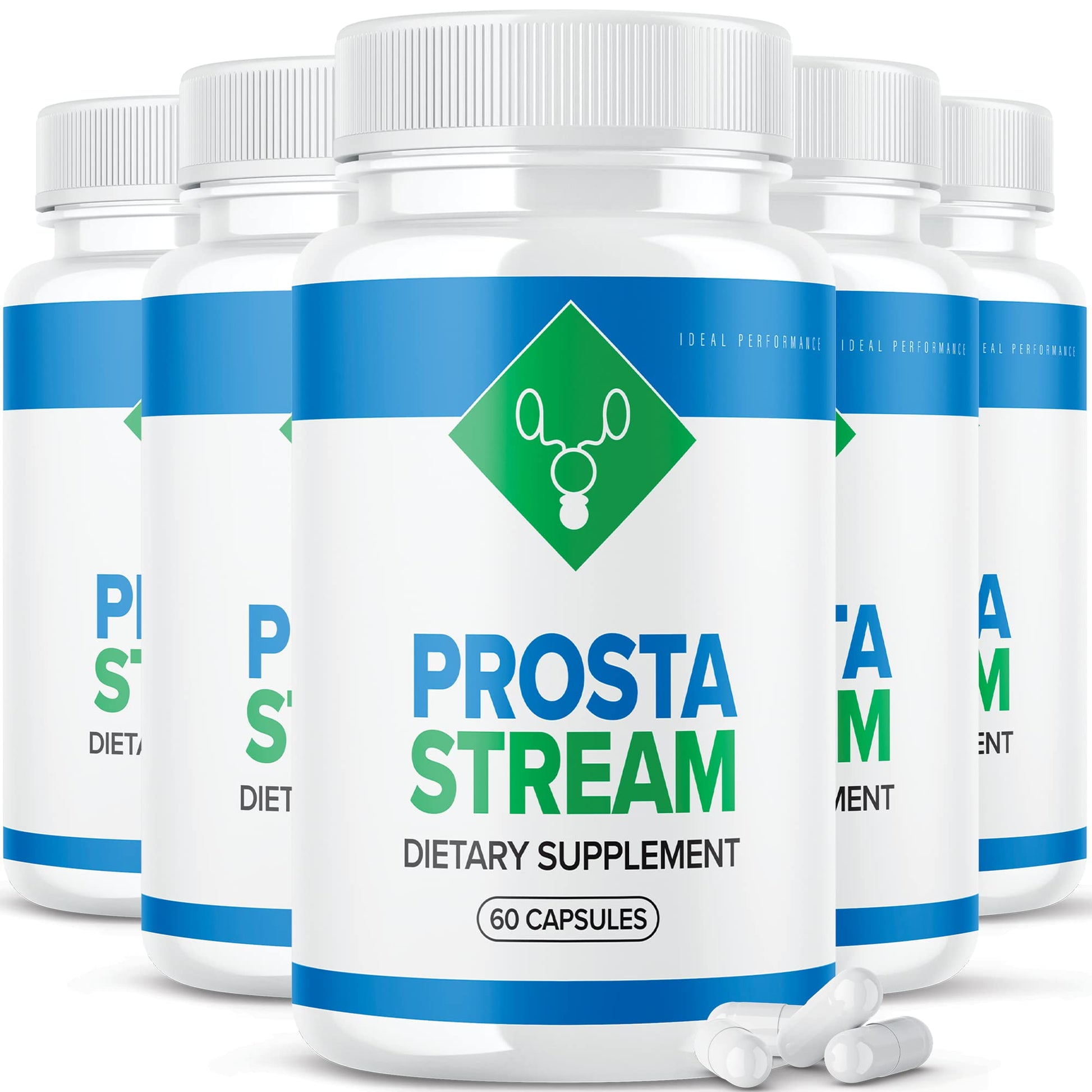 IDEAL PERFORMANCE (5 Pack) Prosta Stream Prostate Supplement Prostastream Pills 