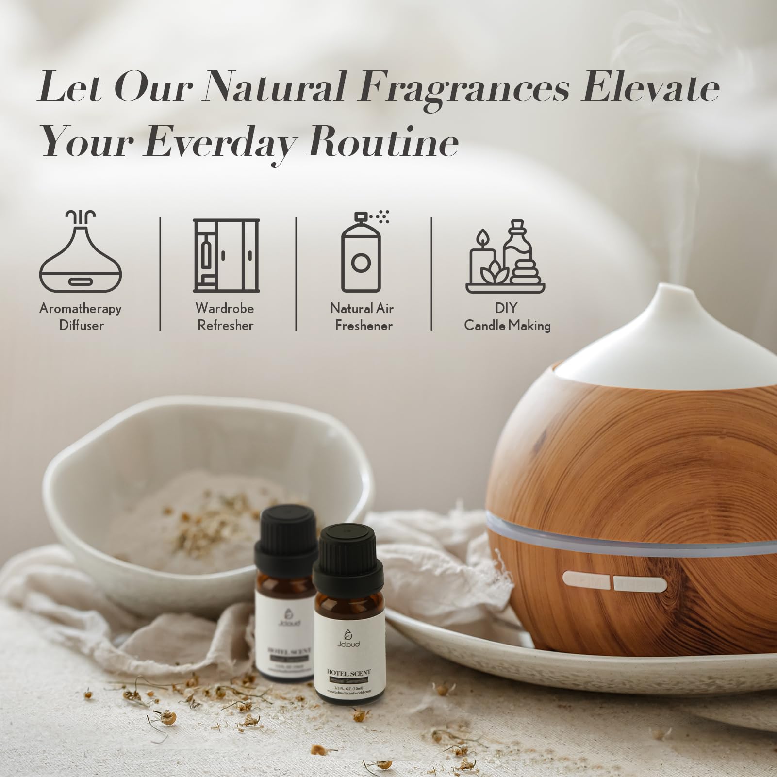 JCLOUD Shangri-La Breeze Essential Oil Inspired by Shangri-La Hotel | Hotel Collection - Pure Aromatherapy JCLOUD