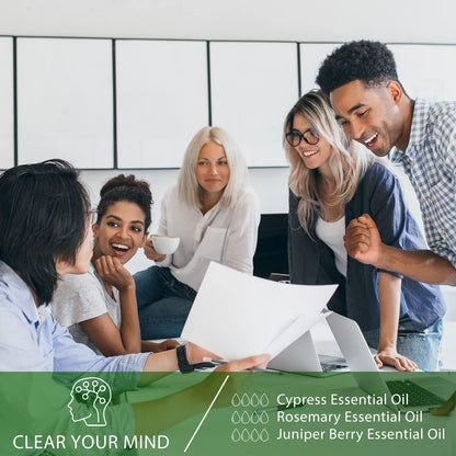 Cypress 3.38fl.oz Essential Oil, PHATOIL Aromatherapy Essential Oils for Diffuser, Humidifier