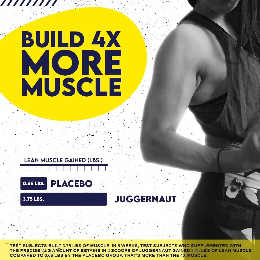 Infinite Labs Juggernaut X Ultimate Punch Pre Workout Supplement with Citrulline, Creatine, Beta Alanine, 14.4 oz, 42 Servings, Pre Work Out Supplements for Women and Men