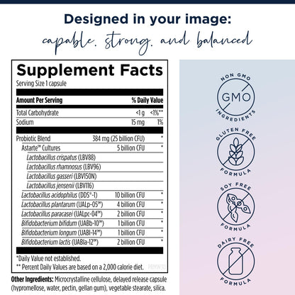 Designs for Health Prenatal & Probiotic Bundle - Prenatal Pro (180 Capsules) Prenatal Multivitamin