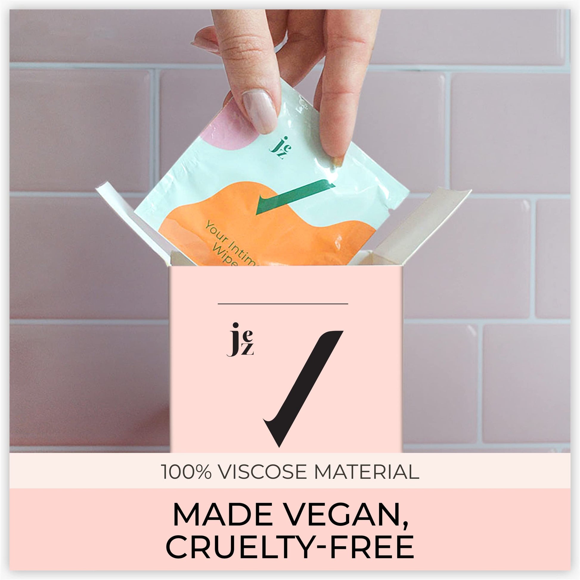 Jez Your Intima Wipes 30-Pack - Women's Feminine Care, Hygiene Products On the Go JEZ