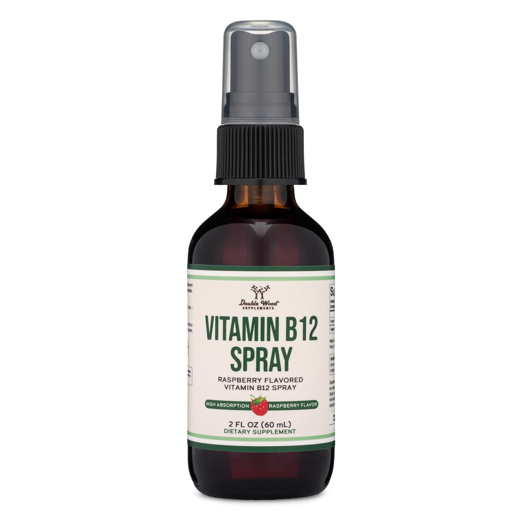 Vitamin B12 Sublingual Spray (2 Spray Dose of Vitamin 12 1000mcg, 3 Spray Serving Size 