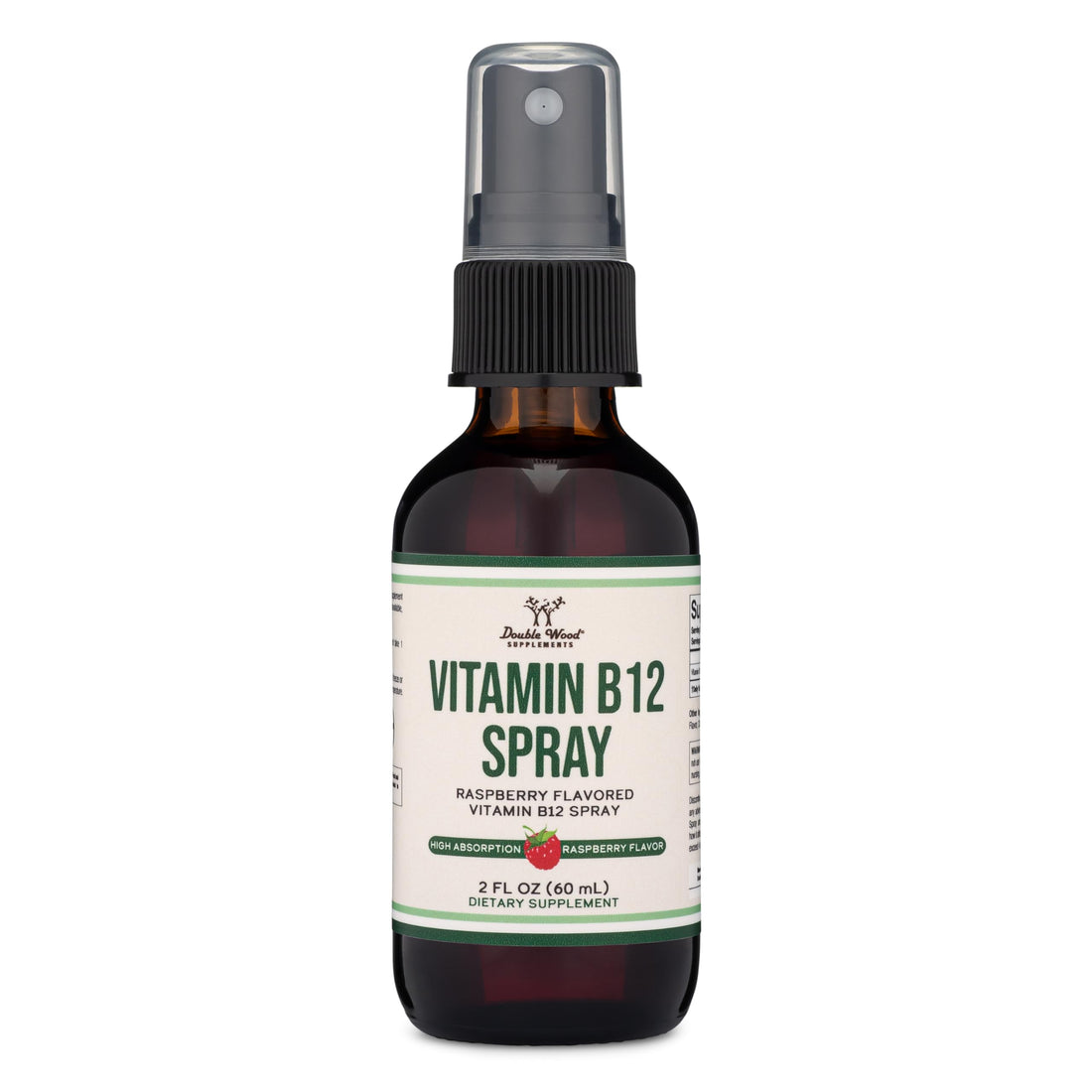 Vitamin B12 Sublingual Spray (2 Spray Dose of Vitamin 12 1000mcg, 3 Spray Serving Size 