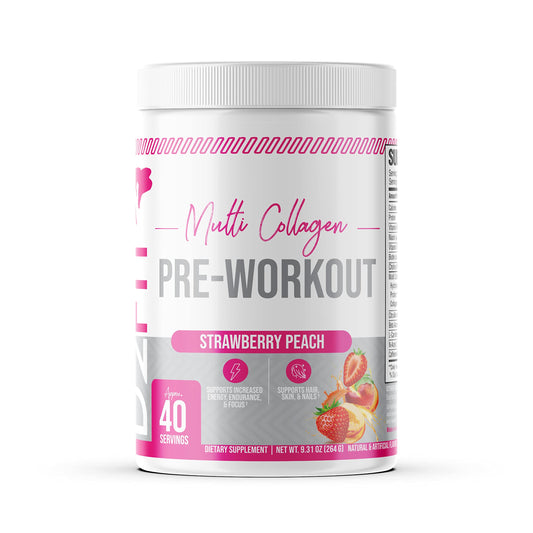 D2Fit (by Jessica Bass Women’s Pre Workout Multi Collagen (2.5g) + Biotin (150mcg)
