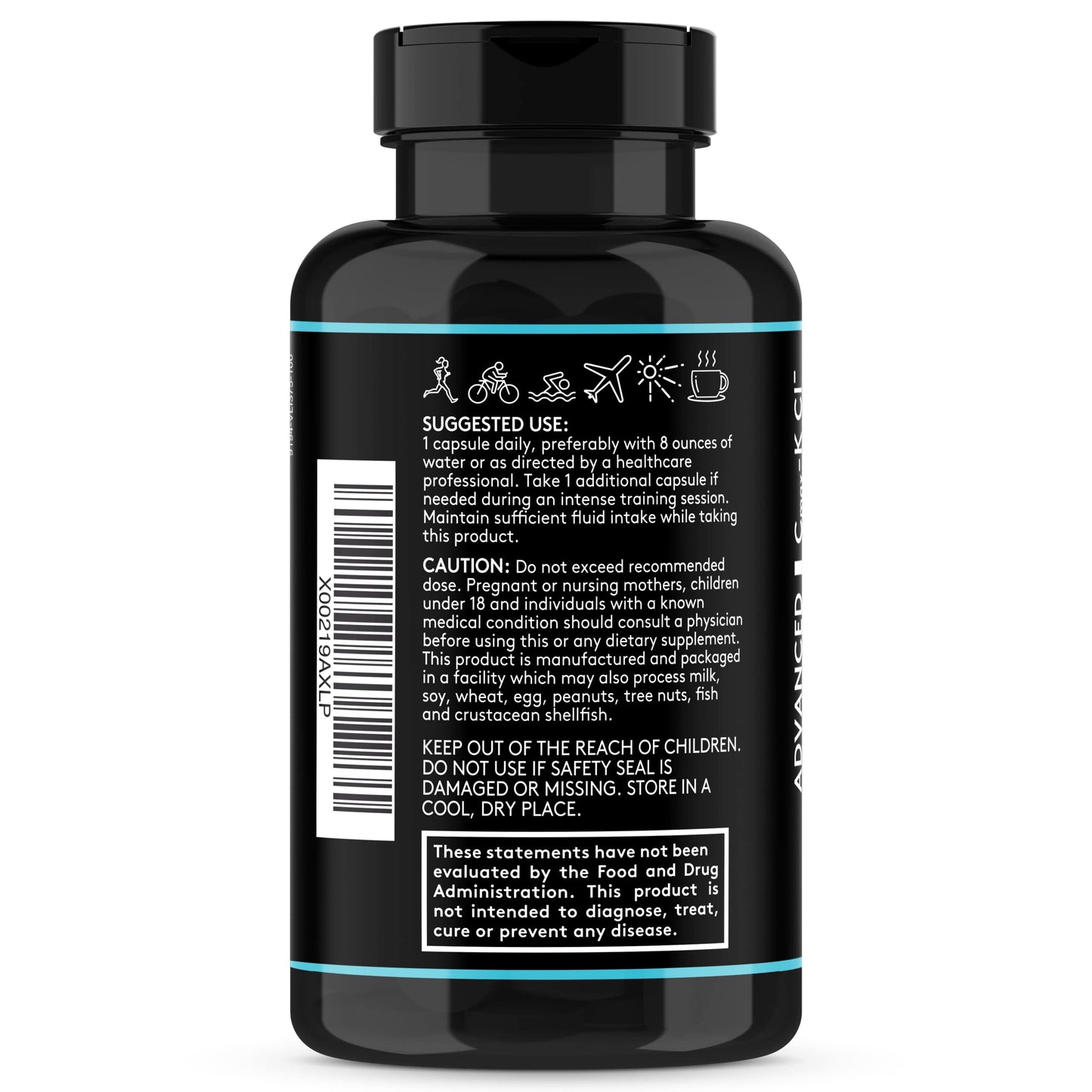 Complete Electrolyte Supplement | Highest Bioavailability | Cmax Chloride