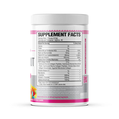 D2Fit (by Jessica Bass Women’s Pre Workout Multi Collagen (2.5g) + Biotin (150mcg)