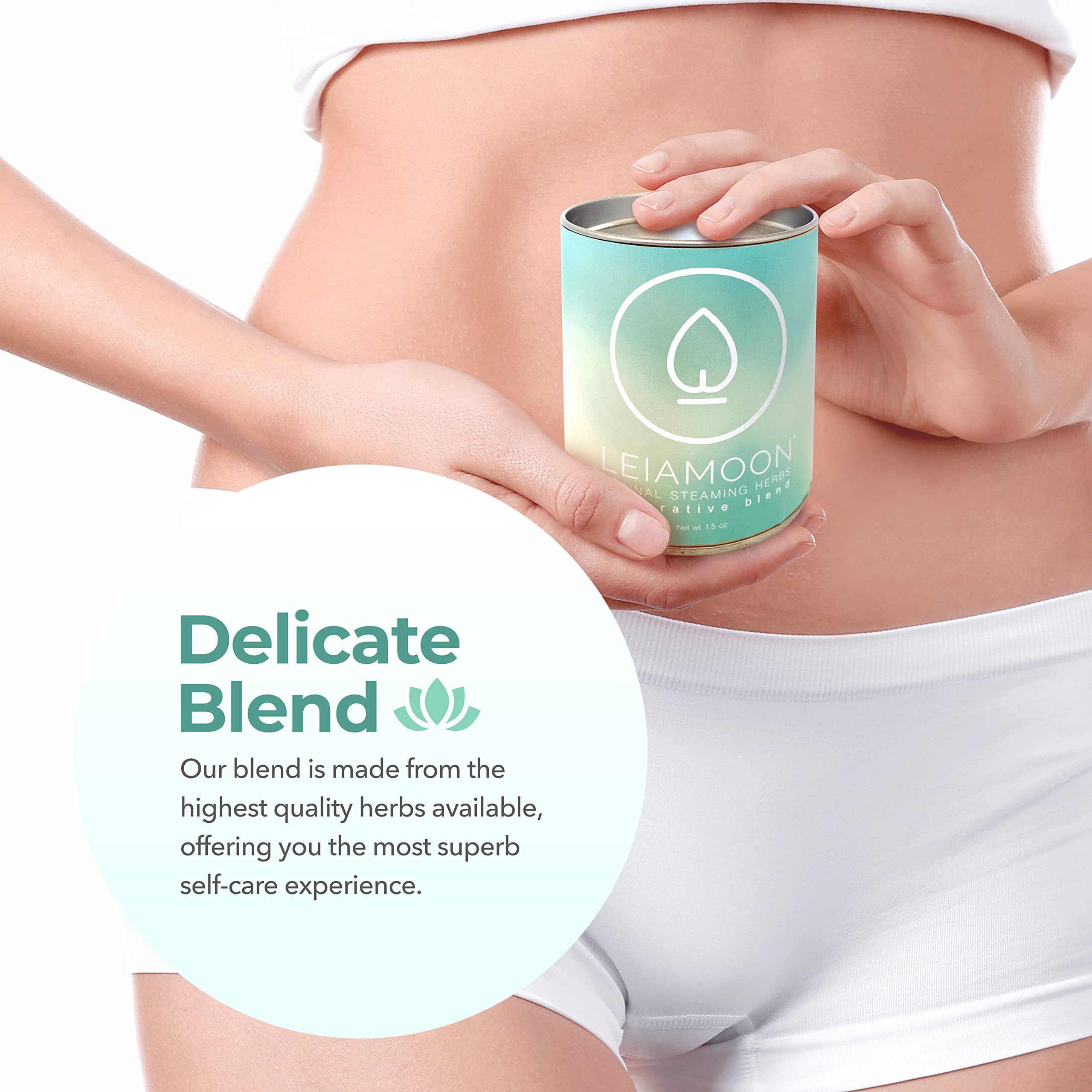 Leiamoon - Vaginal Steam Herbs Blends V Steam Kit for Cleansing, Regulating, and Balancing Leiamoon